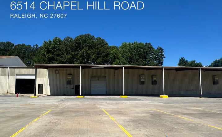 Pictures of Industrial property located at 6514 Chapel Hill Road, Raleigh, NC 27607 for lease - image #1
