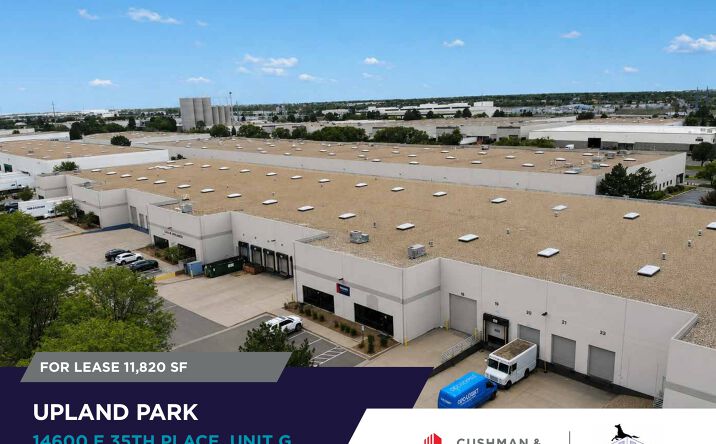Pictures of Industrial property located at 14600 E 35th Place, Unit G, Aurora, CO 80011 for lease - image #1