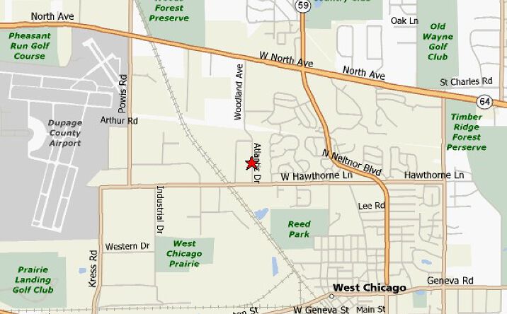 Pictures of Industrial property located at 1151 Atlantic Drive, Unit 3, West Chicago, IL 60185-4946 for lease - image #1