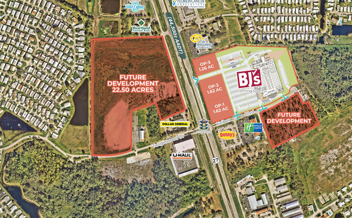 Pictures of Retail, Land property located at NEC of US Hwy 27 & Keiber Blvd, Sebring, FL 33870 for lease - image #1
