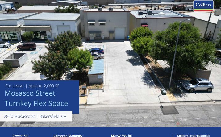 Pictures of Office, Industrial property located at 2810 Mosasco St, Bakersfield, CA 93311 for lease - image #1