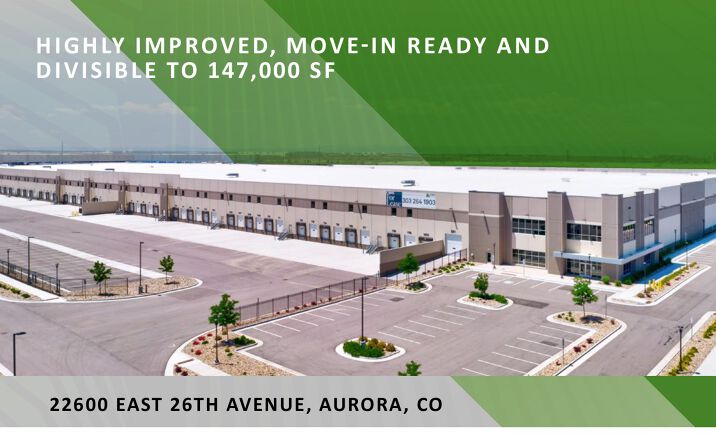 Pictures of Industrial property located at 22600 East 26th Avenue, Aurora, CO 80019 for lease - image #1