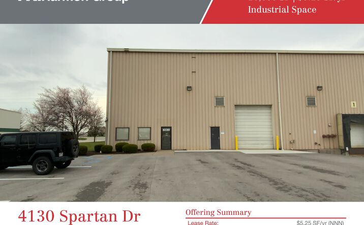 Pictures of Industrial property located at 4130 Spartan Dr, Oregon, OH 43616 for lease - image #1