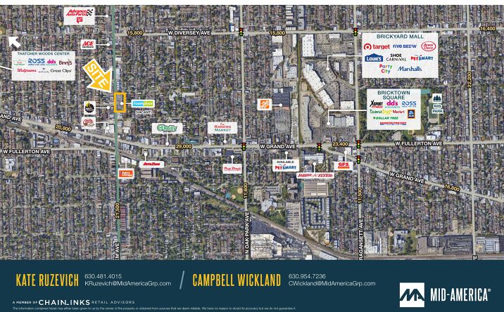 Pictures of Retail property located at 2525 N Harlem Ave, Chicago, IL 60707 for lease - image #1