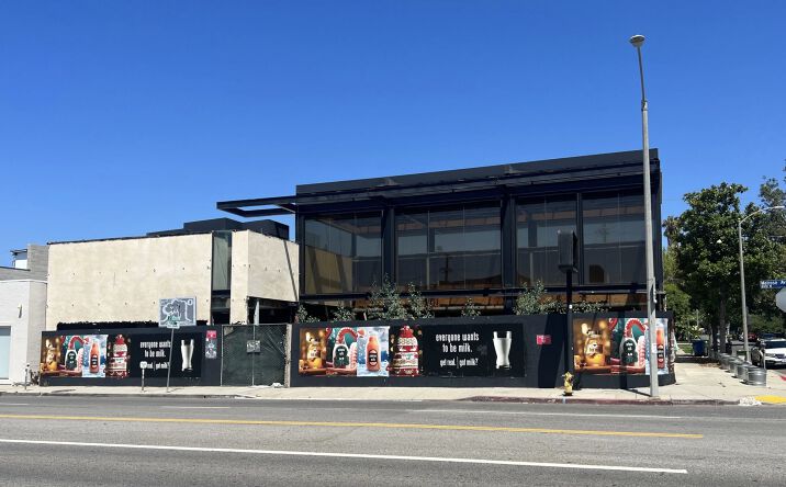Pictures of Retail property located at 8151 Melrose Ave, Los Angeles, CA 90046 for lease - image #1