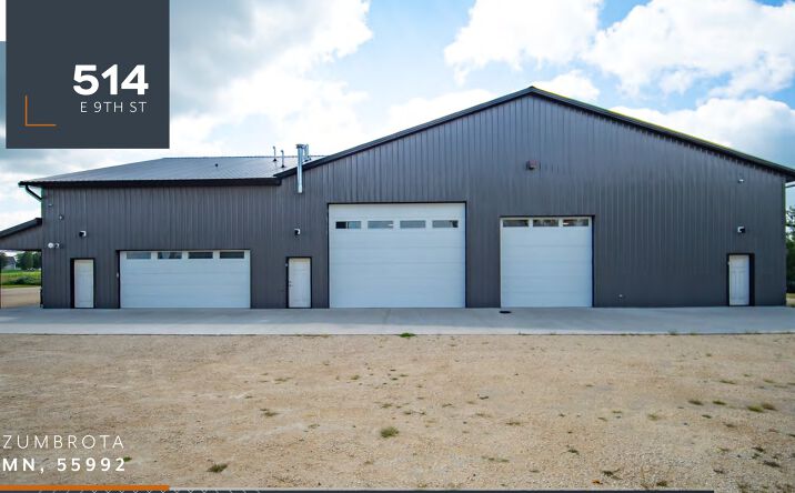 Pictures of Industrial property located at 514 E 9th St, Zumbrota, MN 55992 for lease - image #1