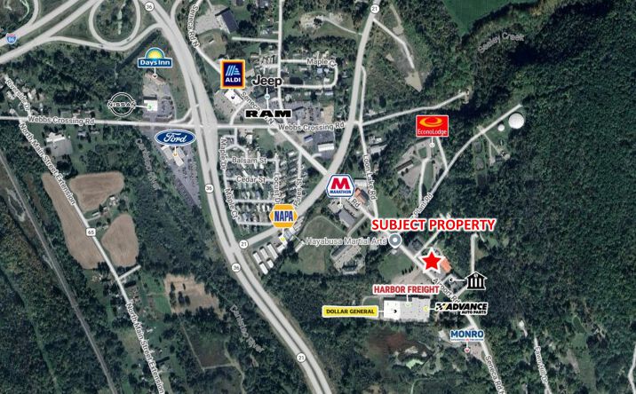 Pictures of Retail, Office property located at 7450 Seneca Road North, Hornell, NY 14843-9652 for lease - image #1