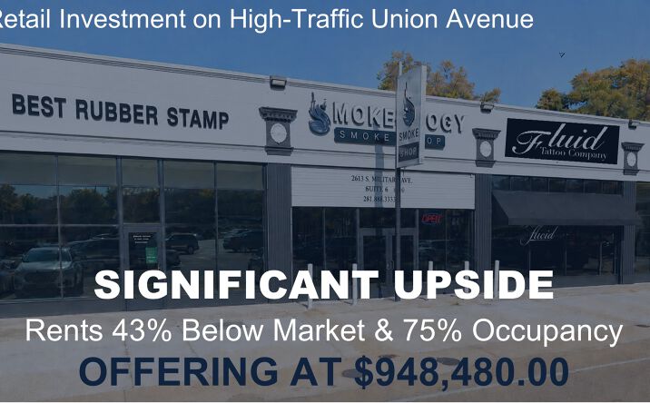Pictures of Retail property located at 1622-1628 Union Ave, Memphis, TN 38104 for lease - image #1