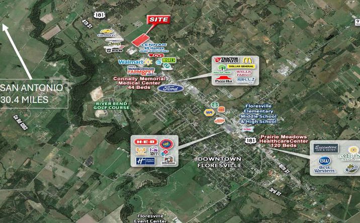 Pictures of Retail, Land property located at 1144 US 181, Floresville, TX 78114-0139 for lease - image #1