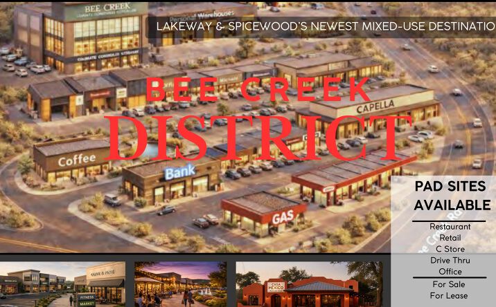Pictures of Retail, Office, Restaurant property located at NWC Bee Creek & Hwy 71, Lakeway, TX 78738 for lease - image #1