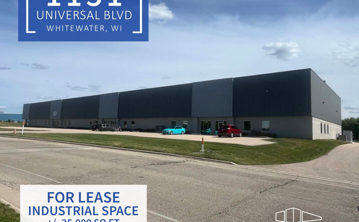 Pictures of Industrial property located at 1151 Universal Blvd, Whitewater, WI 53190-1467 for lease - image #1