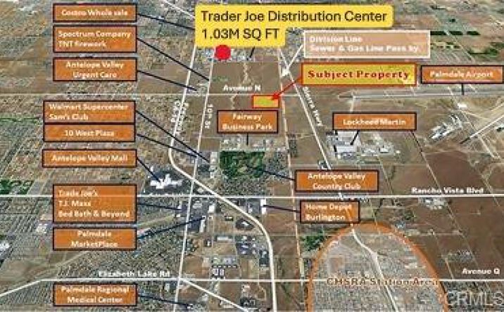 Pictures of Industrial property located at 0 Avenue N, Palmdale, CA 93550 for lease - image #1