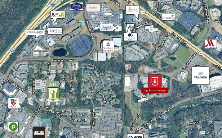 Pictures of Office property located at 4505 Pine Tree Circle, Vestavia Hills, AL 35243 for lease - image #1