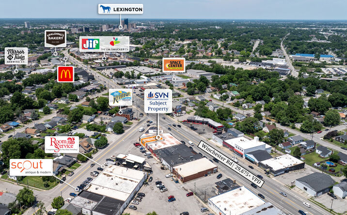 Pictures of Retail property located at 909 Liberty Road, Lexington, KY 40505 for lease - image #1