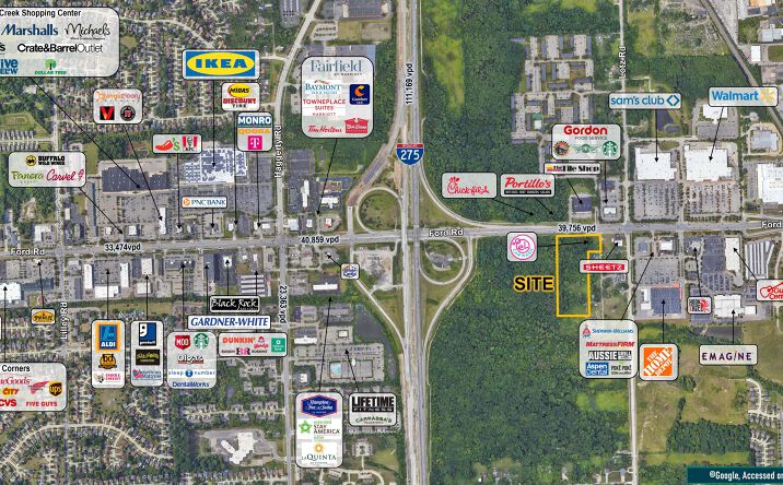 Pictures of Retail, Land property located at Ford Road & Al Smith Street, Canton, MI 48187 for lease - image #1
