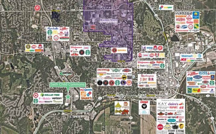 Pictures of Retail property located at 800 Commons Place, Manhattan, KS 66503 for lease - image #1