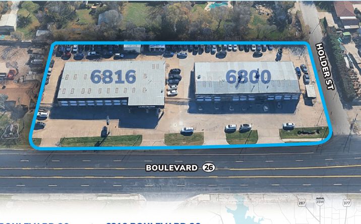 Pictures of Retail, Office, Industrial property located at 6800-6816 Boulevard 26, Richland Hills, TX 76118 for lease - image #1