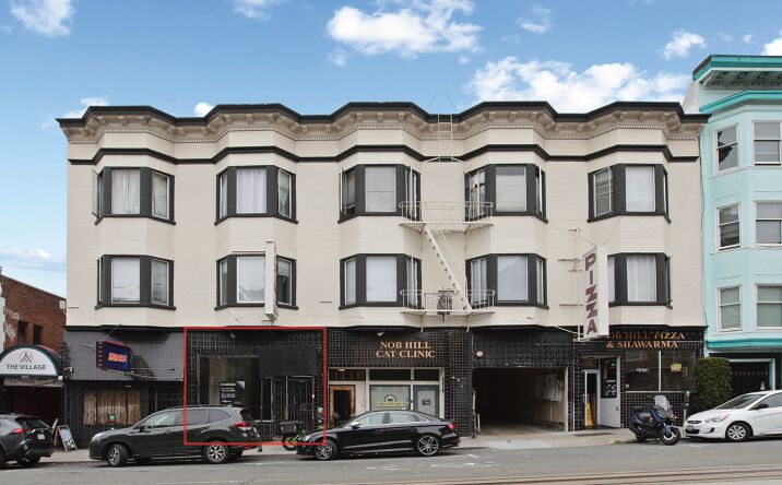 Pictures of Retail property located at 1546 California Street, SF, CA 94109 for lease - image #1