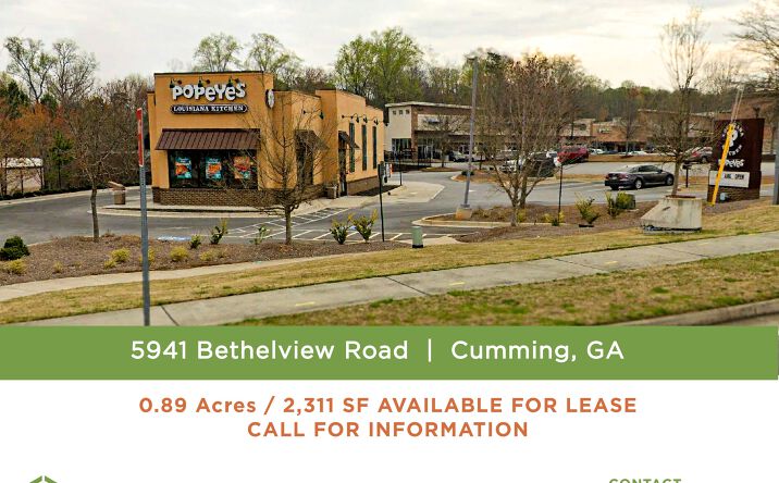 Pictures of Retail property located at 5941 Bethelview Road, Cumming, GA 30040-6974 for lease - image #1