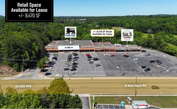 Pictures of Retail property located at 2211 N New Hope Rd, Gastonia, NC 28054 for lease - image #1