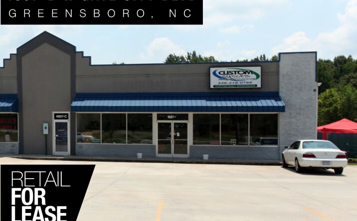 Pictures of Retail, Office property located at 4807-B W Gate City Blvd, Greensboro, NC 27407-5221 for lease - image #1