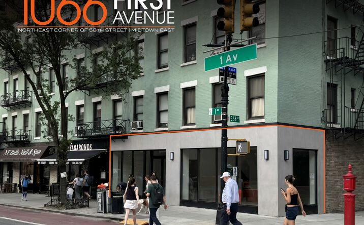 Pictures of Retail, Restaurant property located at 1066 1st Avenue, New York, NY 10022 for lease - image #1