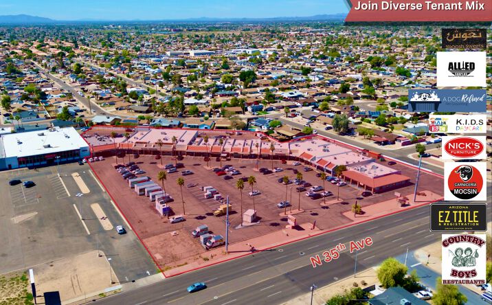 Pictures of Retail property located at 12450 N 35TH AVE, PHOENIX, AZ 85029 for lease - image #1