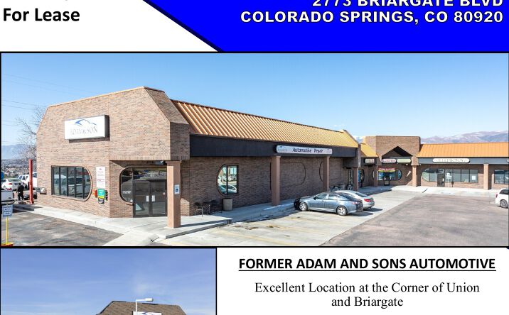 Pictures of Retail property located at 2773 Briargate Blvd, Colorado Springs, CO 80920 for lease - image #1