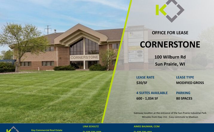Pictures of Office property located at 100 Wilburn Rd, Sun Prairie, WI 53590-1478 for lease - image #1