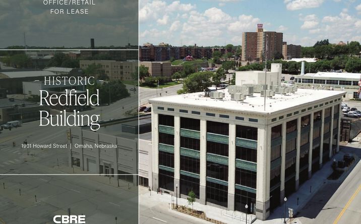 Pictures of Retail, Office property located at 1901 Howard St, Omaha, NE 68102 for lease - image #1