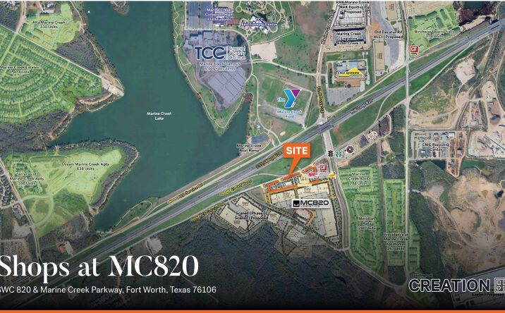 Pictures of Retail, Land property located at SWC 820 & Marine Creek Parkway, Fort Worth, TX 76106 for lease - image #1