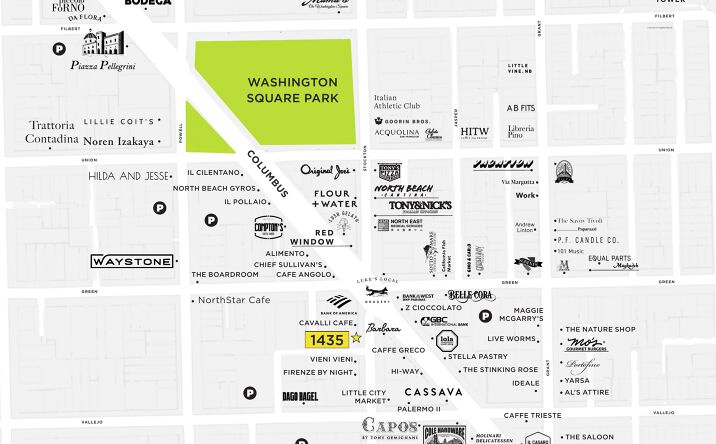 Pictures of Office property located at 1435 Stockton Street, San Francisco, CA 94133 for lease - image #1