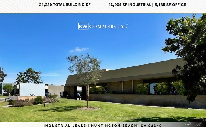 Pictures of Industrial, Office property located at 15122 Bolsa Chica Street, Huntington Beach, CA 92649 for lease - image #1
