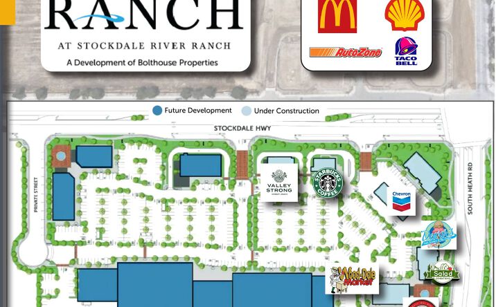 Pictures of Retail property located at Stockdale Hwy & Westside Parkway @ Heath Road, Bakersfield, CA 93314 for lease - image #1
