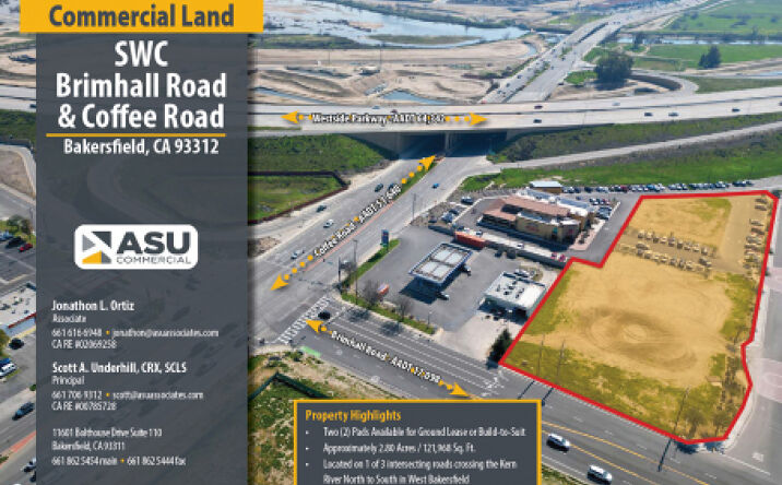 Pictures of Retail property located at 8101 Brimhall Rd, Bakersfield, CA 93312 for lease - image #1