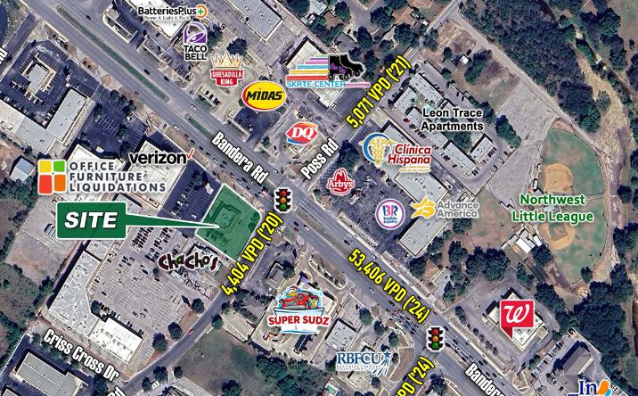 Pictures of Retail property located at 6802 Poss Road, San Antonio, TX 78238 for lease - image #1