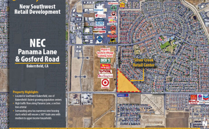 Pictures of Retail property located at NEC Panama & Gosford, Pumpkin Center, CA 93313 for lease - image #1