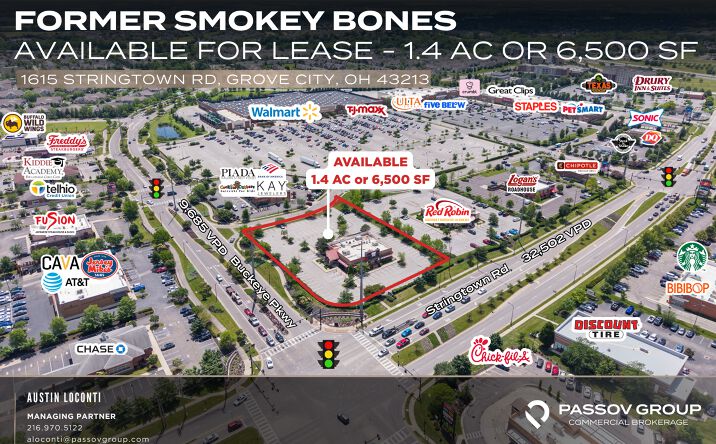 Pictures of Retail, Land property located at 1615 Stringtown Rd, Grove City, OH 43213 for lease - image #1