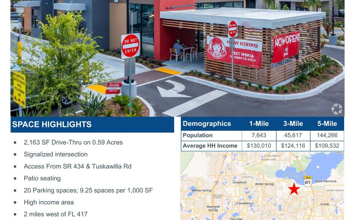 Pictures of Retail property located at 1218 State Rd 434, Winter Springs, FL 32708 for lease - image #1