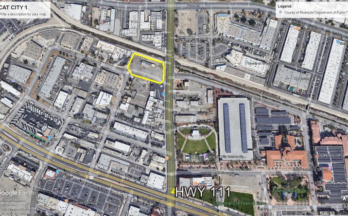 Pictures of Industrial, Land property located at 36601 Cathedral Canyon Dr, Cathedral City, CA 92234 for lease - image #1