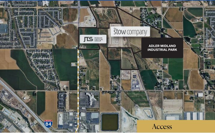 Pictures of Land property located at Corner of Midland Boulevard & Cherry Lane, Nampa, ID 83687 for lease - image #1