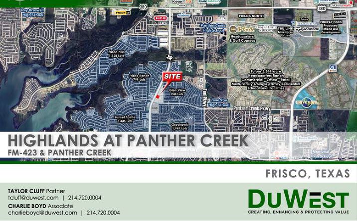 Pictures of Retail property located at NEC FM-423 & Panther Creek Pkwy, Frisco, TX 75034 for lease - image #1