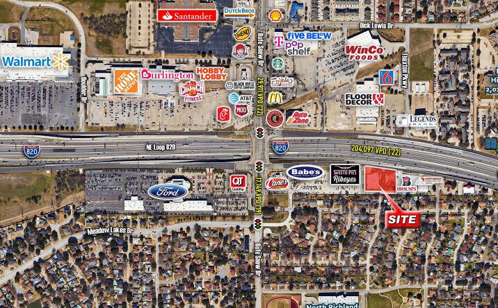 Pictures of Retail property located at 6720 NE Loop 820, North Richland Hills, TX 76180 for lease - image #1