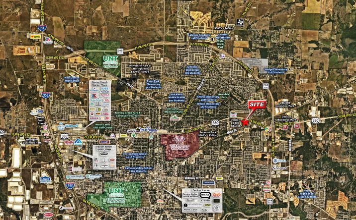 Pictures of Land property located at 2480 E University Dr, Denton, TX 76209 for lease - image #1