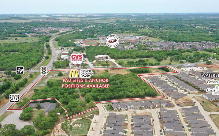 Pictures of Retail, Land property located at SEC of FM-407 & US-377, Argyle, TX 76226 for lease - image #1