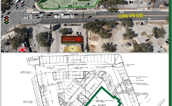 Pictures of Retail, Restaurant property located at 8527 Wurzbach Road, San Antonio, TX 78240 for lease - image #1