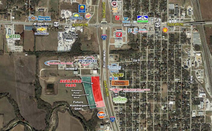 Pictures of Land property located at 1305 N I-35, Gainesville, TX 76240 for lease - image #1