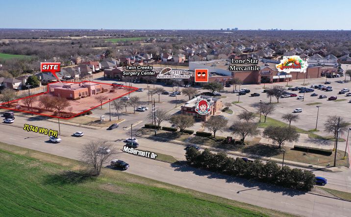Pictures of Retail, Office property located at 2021 W McDermott Dr, Allen, TX 75013 for lease - image #1