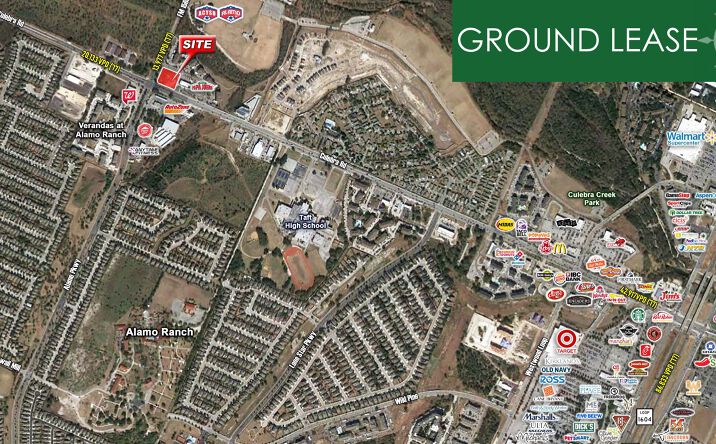 Pictures of Land property located at NEC of Culebra Rd & Alamo Pkwy, San Antonio, TX 78253 for lease - image #1