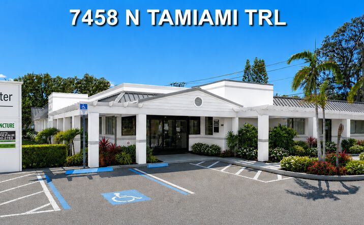 Pictures of Office property located at 7458 North Tamiami Trail, Sarasota, FL 34243 for lease - image #1